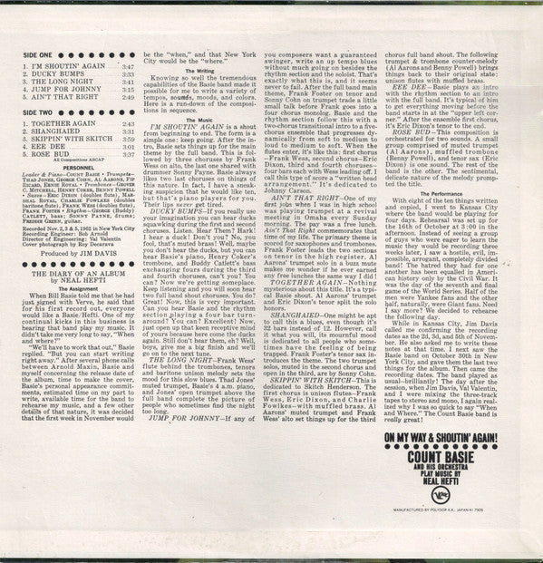 Release: On My Way & Shoutin' Again!-Vinyl-Japan-1979-MV 2647-3817699