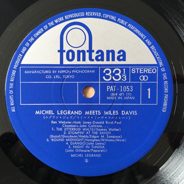 Michel Legrand Meets Miles Davis