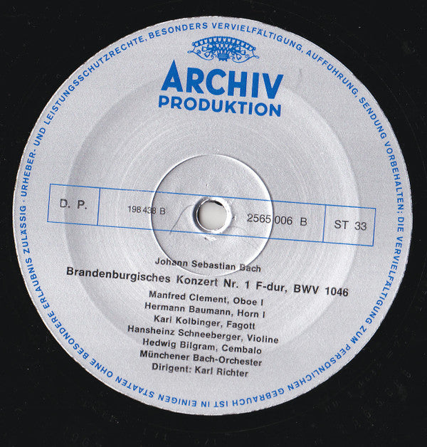 6 Brandenburgische Konzerte