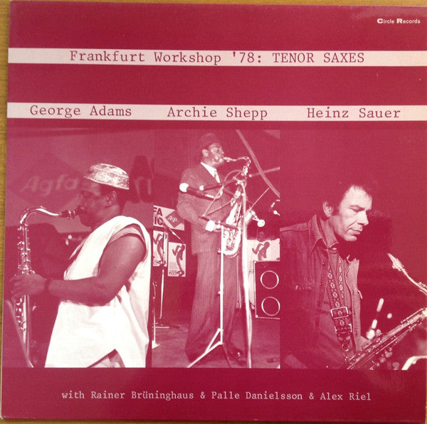 Master Release: Frankfurt Workshop '78: Tenor Saxes by George Adams