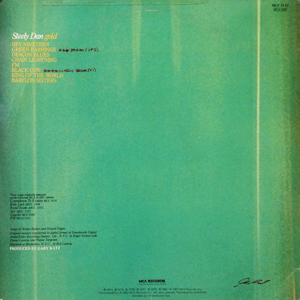 Release: Gold-Vinyl, Vinyl, All Media-UK-1982-MCF 3145-5660786