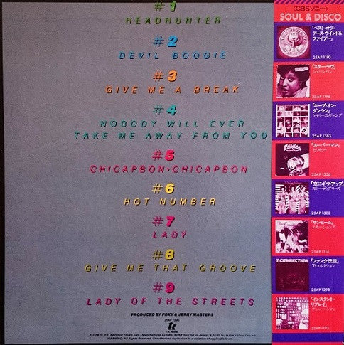 Master Release: Hot Numbers by Foxy