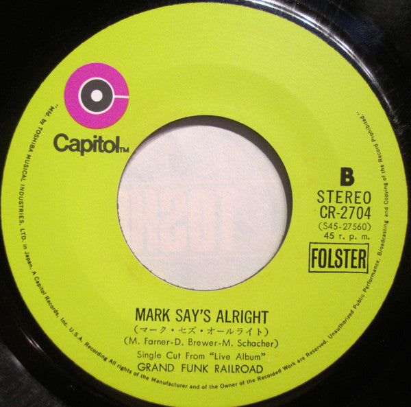 アー・ユー・レディ = Are You Ready / マーク・セズ・オールライト = Mark Say's Alright