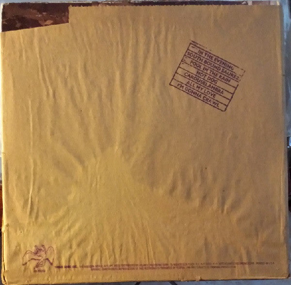 In Through The Out Door