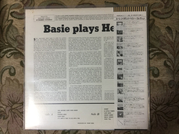 Release: Basie Plays Hefti-Vinyl-Japan-1979-YW-7845-RO-7685812