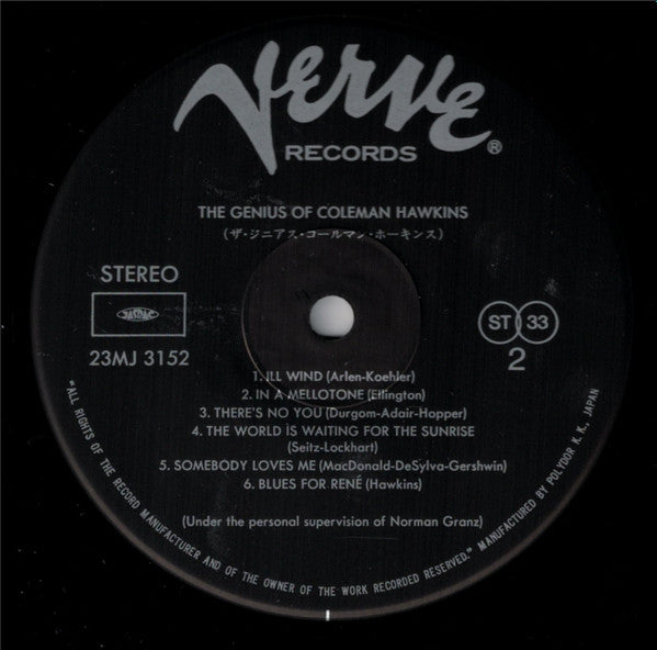 The Genius Of Coleman Hawkins
