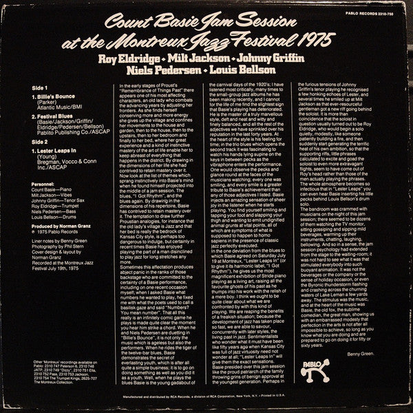 Jam Session At The Montreux Jazz Festival 1975