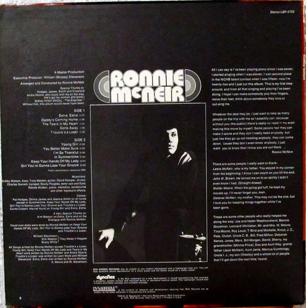 Master Release: Ronnie McNeir by Ronnie McNeir