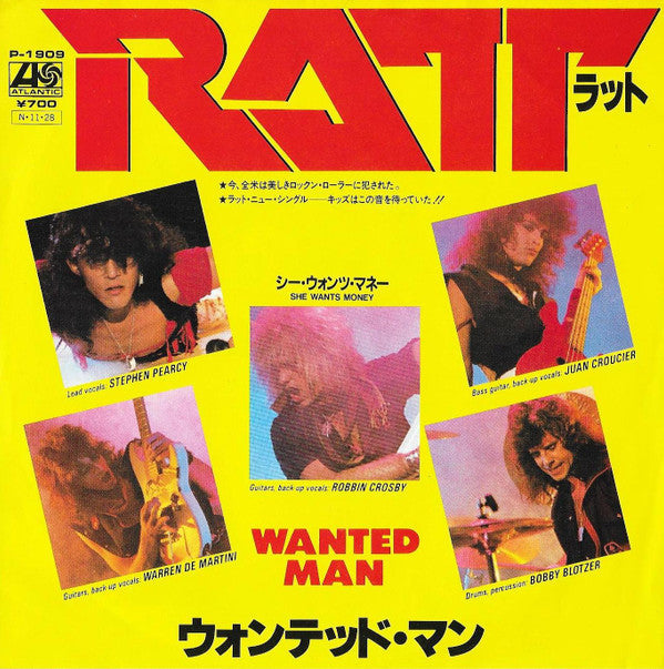 Master Release: Wanted Man by Ratt