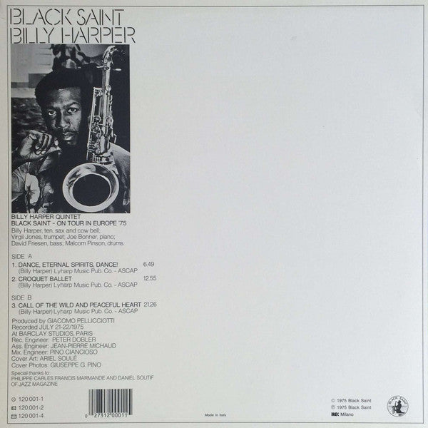Release: Black Saint-Vinyl-Italy-1993-120 001-1-7776292