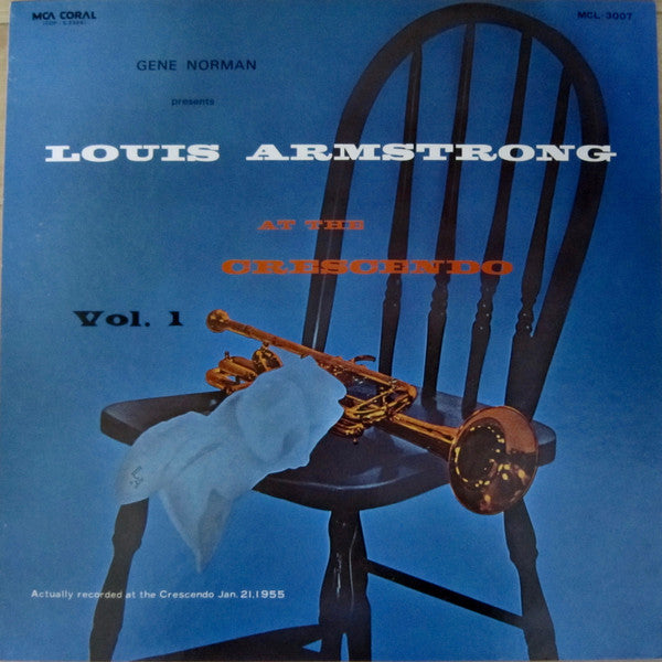 Master Release: At The Crescendo Vol. 1 by Louis Armstrong