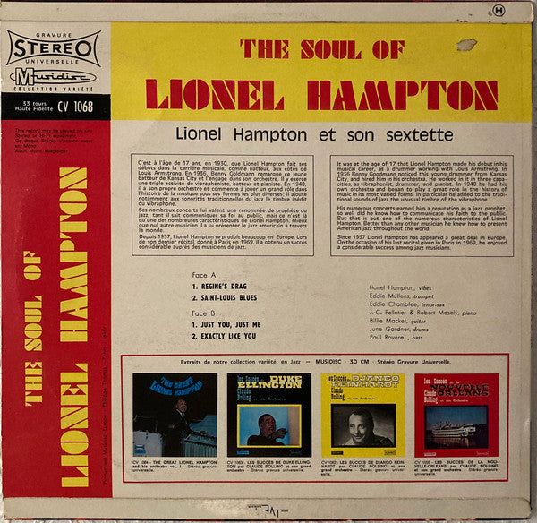 Master Release: Mai 56 n°2 by Lionel Hampton And His Sextet