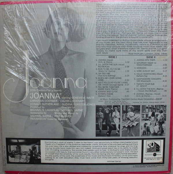 Release: Joanna-Vinyl-US-1968-S4202, S-4202-3031537