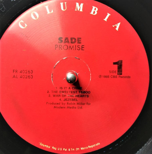 Release: Promise-Vinyl-US-None-FR 40263, FR 40263-4914940