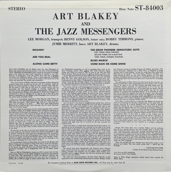 Art Blakey And The Jazz Messengers