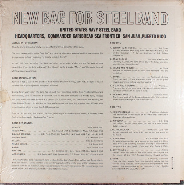 New Bag For Steel Band