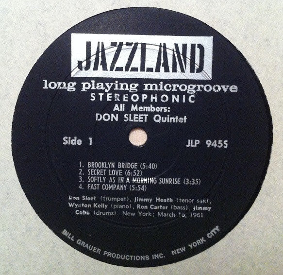 Release: All Members-Vinyl-US-1961-JLP 945S-4392601