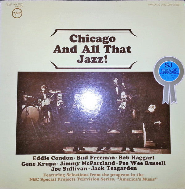 Release: Chicago And All That Jazz!-Vinyl-Japan-1972-MV 2019-7553073