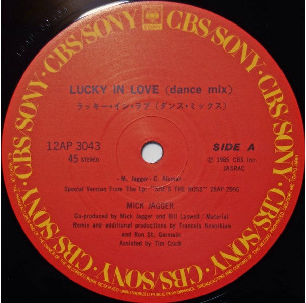 Lucky In Love (Dance Mix)