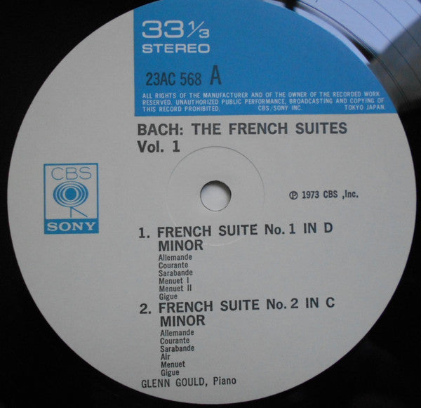 The French Suites Vol.1, Nos.1-4