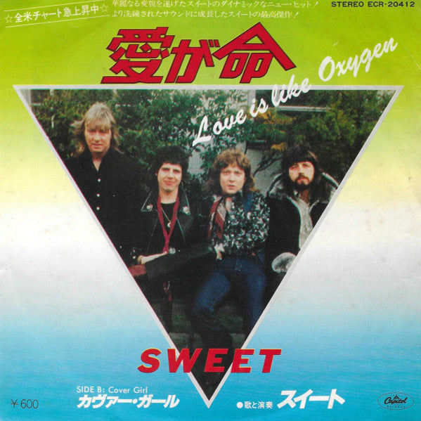Master Release: Love Is Like Oxygen by The Sweet
