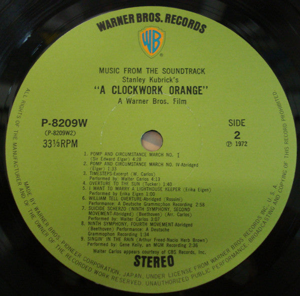 Stanley Kubrick's A Clockwork Orange