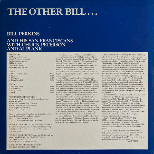 Master Release: The Other Bill... by Bill Perkins And His San Franciscans