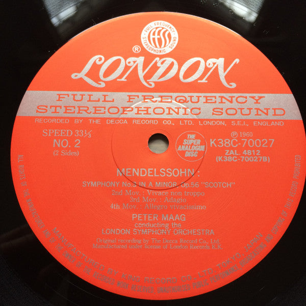 Symphony No. 3 "Scotch" / Fingal's Cave