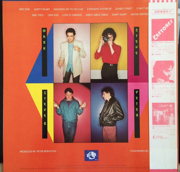 Release: Snap! Snap!-Vinyl-Japan-1981-P-10980Q-8130790