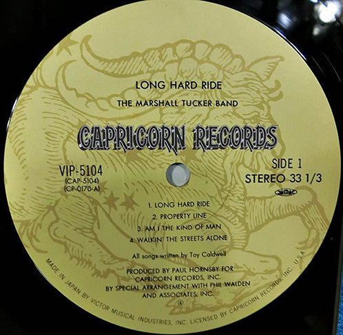 Release: Long Hard Ride-Vinyl-Japan-1976-VIP-5104, CAP-5104-5338407