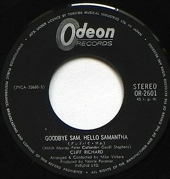 Goodbye Sam, Hello Samantha / You Never Can Tell