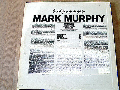 Master Release: Bridging A Gap by Mark Murphy