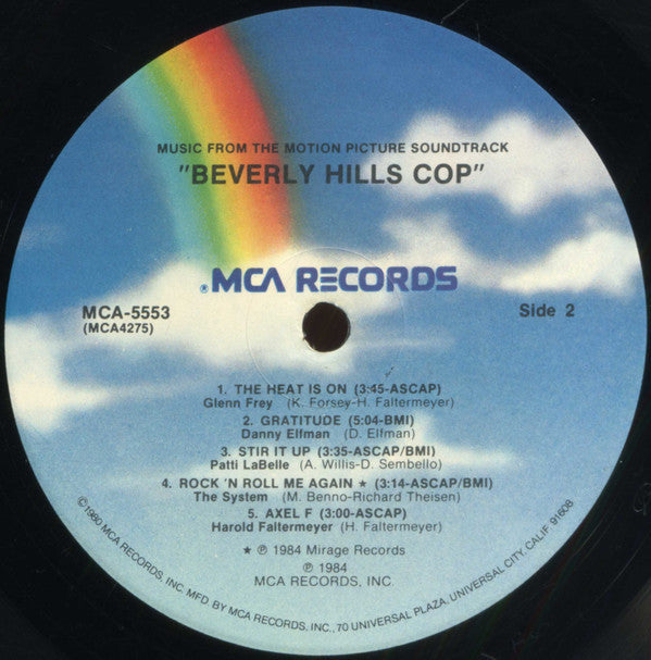 Beverly Hills Cop (Music From The Motion Picture Soundtrack)