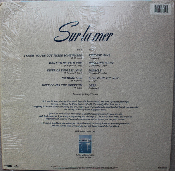 Master Release: Sur La Mer by The Moody Blues