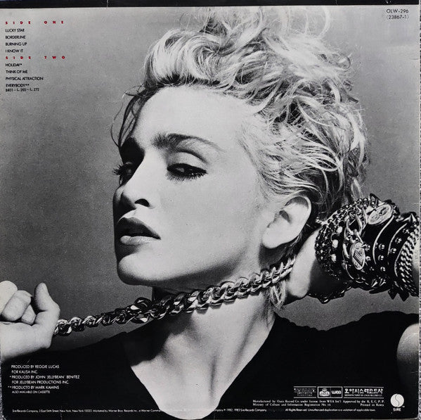 Release: Madonna-Vinyl-South Korea-1984-OLW-296, 23867-1-2265042