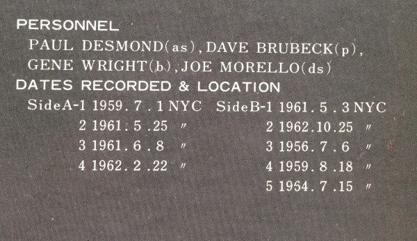Dave Brubeck's Greatest Hits
