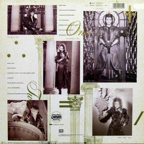 Release: Rage For Order-Vinyl-Europe-1986-1C 064 24 0579 1, 24 0579 1-1754206