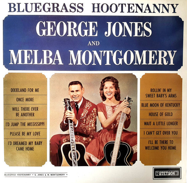Master Release: Bluegrass Hootenanny by George Jones & Melba Montgomery