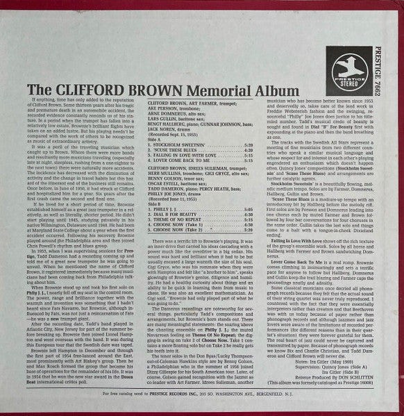 The Clifford Brown Memorial Album