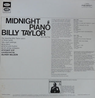 Master Release: Midnight Piano by Billy Taylor