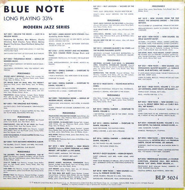 Release: Howard McGhee Volume 2-Vinyl-US-1975-BLP 5024-7003915