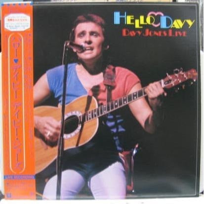 Release: Hello Davy - Davy Jones Live-Vinyl-Japan-1982-K-10025-6706418