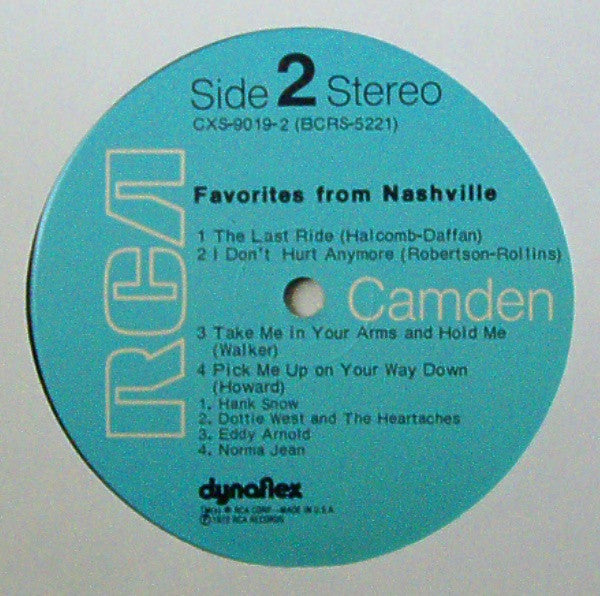 Favorites From Nashville