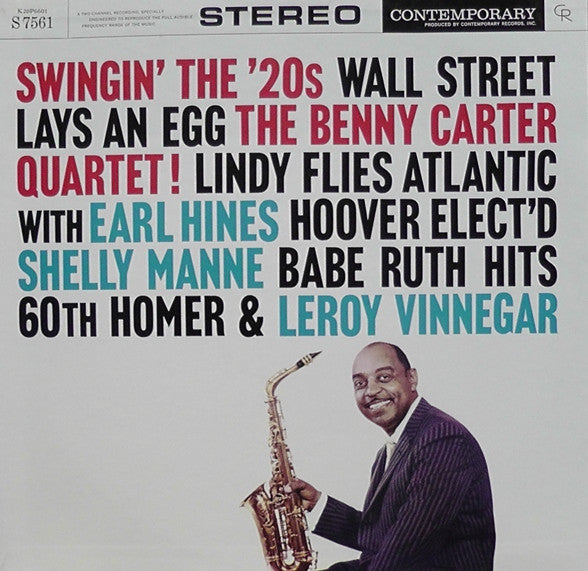 Master Release: Swingin' The '20s by The Benny Carter Quartet