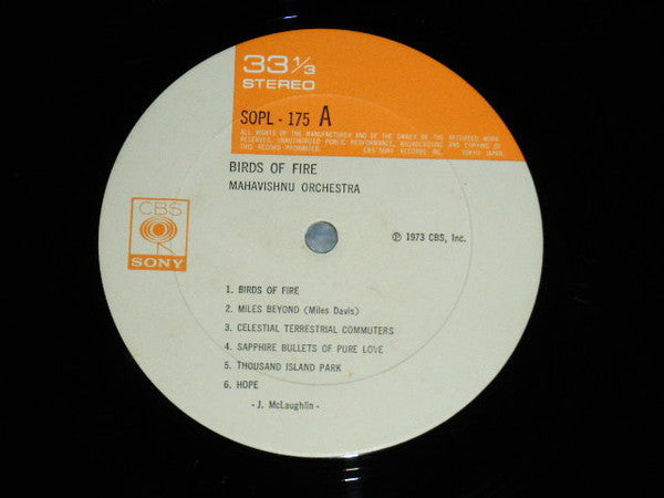 Birds Of Fire = 火の鳥