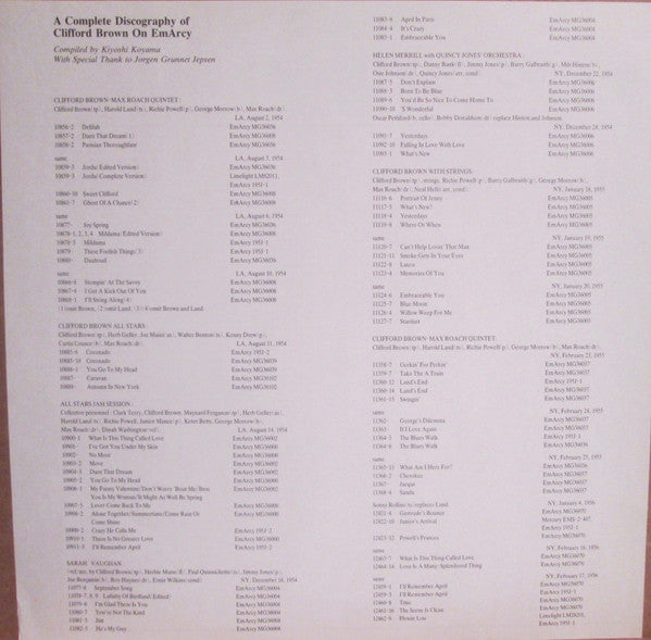 Clifford Brown All Stars