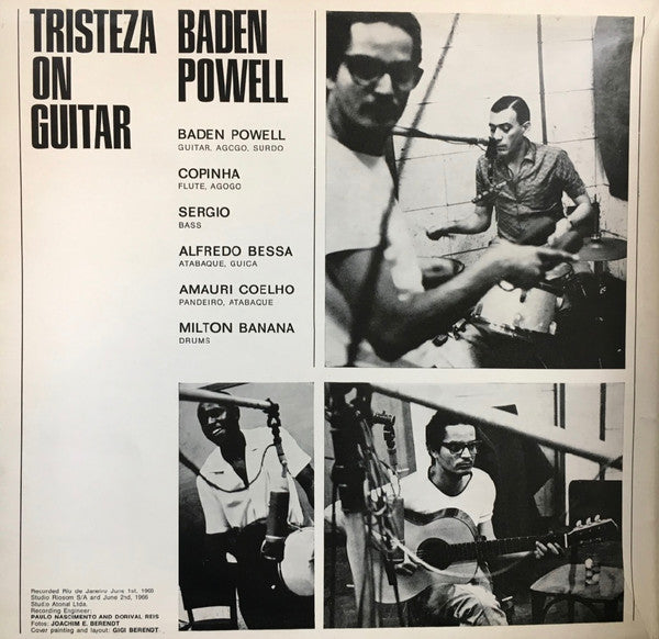 Release: Tristeza On Guitar-Vinyl-Germany-None-SB 15 090 ST, 15 090 ST-3208972