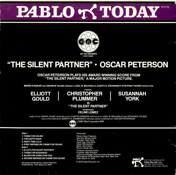 Release: The Silent Partner-Vinyl-US-1979-2312-103, 2312103-4082113