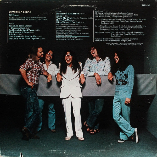 Release: Give Me A Break-Vinyl-US-1974-BEL1-0786-6750438