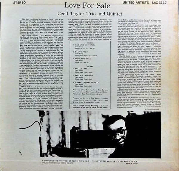 Love For Sale